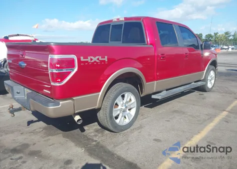 2011 Ford F-150 Lariat from USA, damaged, VIN 1FTFW1EF1BFA23766
